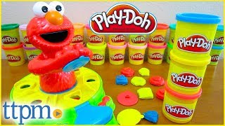 PlayDoh Shape amp Spin Elmo from Hasbro [upl. by Ancalin]