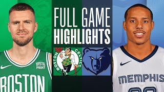 CELTICS at GRIZZLIES  FULL GAME HIGHLIGHTS  November 19 2023 [upl. by Kellyn70]