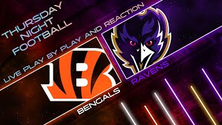 Bengals vs Ravens Live Play by Play amp Reaction [upl. by Aivonas]