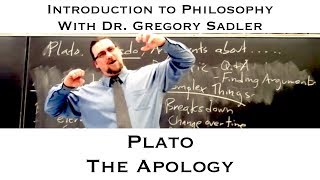 Platos dialogue the Apology  Introduction to Philosophy [upl. by Ninnahc]