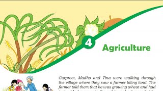 Agriculture chapter 4 class 8th ncert geography हिंदी में [upl. by Aitsirk864]