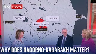 Why does NagornoKarabakh matter to Armenia and Azerbaijan [upl. by Namreg811]