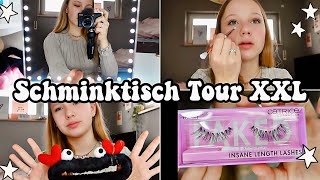 SCHMINKTISCH TOUR amp HATER ANSAGE 📣 HEY ISI [upl. by Akissej]