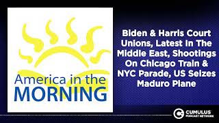 Biden amp Harris Court Unions Latest In The Middle East Shootings On Chicago Train amp NYC Parade [upl. by Nobe]