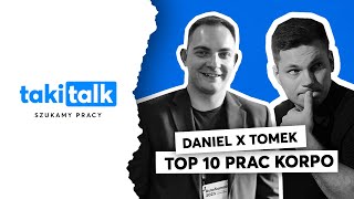 Top 10 Prac Korporacyjnych Subiektywna Lista Ról w Biznesie TakiTalkSP5 TOMEK x DANIEL [upl. by Larsen]