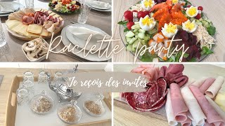 Je reçois des invités pour une raclette party  organisation  recettes [upl. by Arbas]