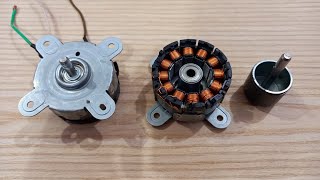 Brushless bldc motor from old printer [upl. by Eda]