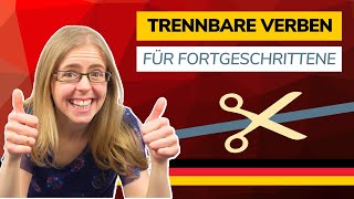 Verben mit Präfixen  Trennbare Verben Übersicht  B2  C1  C2  German to Go [upl. by Roobbie936]