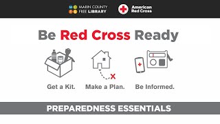 Be Red Cross Ready A Virtual Emergency Preparedness Class [upl. by Vyse]