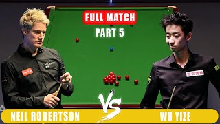 Neil Robertson vs Wu Yize Final Snooker 2024  English Open 2024 Snooker Highlights Part 5 [upl. by Esoranna438]