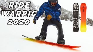 Ride Warpig Snowboard Review 2020 [upl. by Adamok388]