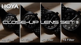 HOYA Closeup Lens II Diopter Set for Anamorphic Lenses [upl. by Neladgam298]