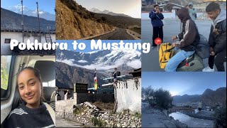 Pokhara to Jomsom  First day of Mustang  mustang explore [upl. by Bjorn]