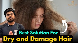 DRY aur DAMAGE Hair के लिए सबसे बढ़िया Solution Haircare [upl. by Rialb]