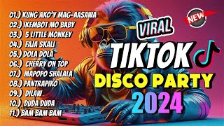 New VIRAL TIKTOK DISCO PARTY 2024  DJ JOHNREY DISCO REMIX [upl. by Cirted]