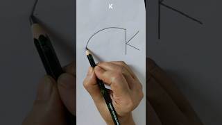 Fish drawing fishdrawing fish drawing youtubeshort shorts shortvideo machli alphabet art [upl. by Bahr]