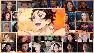 Full Episode Demon Slayer Season 4 Episode 3 Reaction Mashup  鬼滅の刃 [upl. by Lyndel684]