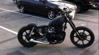 Kawasaki KZ550 LTD Bobber [upl. by Leviralc810]