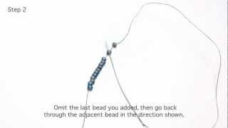 Easy Ladder Stitch Beadwork Tutorial by Crystal Star Gems amp Jewellery [upl. by Helyn995]