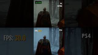 PS4 looks good vs ULTRA PC  God of War Ragnarök [upl. by Voltmer545]