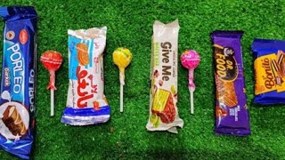 ASMR Popular gummy Candys  lots of colorful rainbow lollipop candy chocolate eat  satisfying video [upl. by Jacquelin]