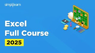 Excel Full Course  Excel Tutorial for Beginners  Excel Basics to Advanced Course  Simplilearn [upl. by Pik]