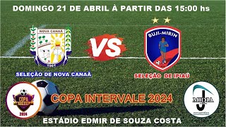 Nova Canaã 1 X 0 Ipiaú Copa Intervale 2024 [upl. by Canotas539]