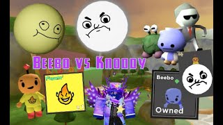 How to Beat BEEBO VS KNODDY Weekly Challenge Roblox  Tower Heroes [upl. by Rattray]