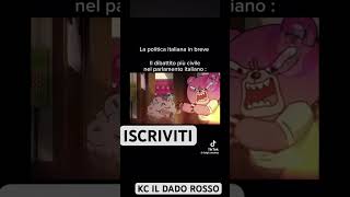 La politica in italiana in breve gumball repost Luigil memes gumballedarwim [upl. by Zaneta]