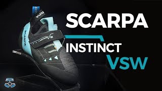 Scarpa Instinct VSW climbing shoe  2019 [upl. by Sirac]