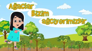 Ağaclar bizim ağciyərimizdir  Azərbaycan dilində öyrədici cizgi filmlər [upl. by Cherin]