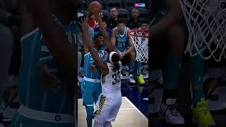 Brandon Millers Rimless Dunk Stuns vs Pacers [upl. by Enomad]