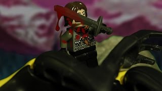 Túrin Turambar slays Glaurung the dragon Lego stop motion [upl. by Botsford21]