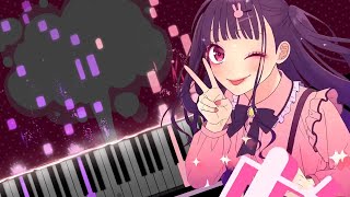 Kawaikute Gomen「可愛くてごめん」 HoneyWorks ft Chuutan Hayami Saori Piano Synthesia [upl. by Eronaele476]