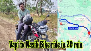 Vapi to Nasik Bike ride in 20 mins  MotoVlog  Happy New year [upl. by Ondrea]