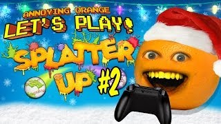 Annoying Orange Lets Play Splatter Up 2 Merry Splatmas [upl. by Carlson]