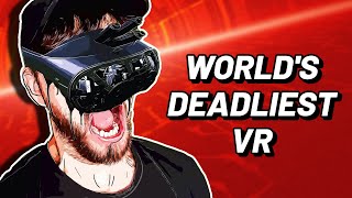 VR Headset Kills You If You Lose Dont Put This On [upl. by Aniluap]