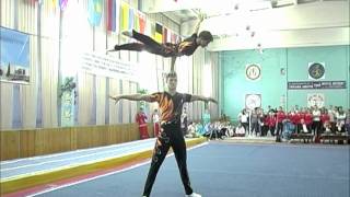 Acrobatics quotStars above the Boug Riverquot Vinnitsa UKR 2011 [upl. by Hettie]