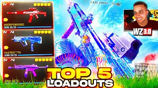 TOP 5 NEW META LOADOUTS in Warzone After Update Best Class Setups [upl. by Butterfield310]