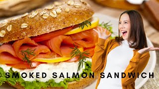 The Secrets of Creating a Smoked Salmon Sandwich [upl. by Anitsyrc]