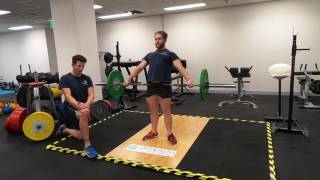 2 Position Halting Snatch Grip Deadlift [upl. by Imtiaz44]