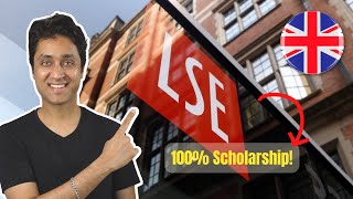 LSE LONDON WITH 100 SCHOLARSHIPS  COMPLETE GUIDE ON HOW TO GET INTO LONDON SCHOOL OF ECONOMICS UK [upl. by Adelaide]