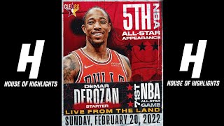 DeMar DeRozans Top 3 Plays of his All Star Season⭐️ Which is 1 shorts [upl. by Ardnauq]