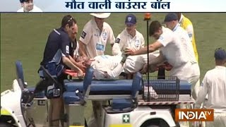 Australian Cricketer Phillip Hughes Dies Being Hit by Ball During Match [upl. by Ognimod]