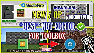 NEW 7 OP Best NBT Editor  Toolbox 120 For Minecraft PE NBT  Minecraft Pocket Editor 2024 [upl. by Gavette]