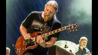 Twin explosive Derek Trucks solos quotPassaquanquot 112922 Boston MA [upl. by Auqinahs]