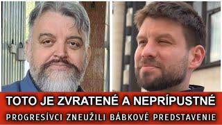 TOTO JE ZVRÁTENÉ A NEPRÍPUSTNÉ PROGRESÍVCI ZNEUŽILI BABKOVÉ PREDSTAVENIE [upl. by Adnahsor983]