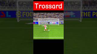 L Trossard vs Allison penalty✨🐐football fifa penaltykick efootball liverpoll [upl. by Cirre500]