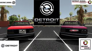 Detroit Diesel 62L VS Detroit Diesel 65L 21000 LBS Tow Test FAN REQUEST [upl. by Ornstead]