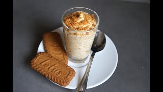 Mousse mascarpone  spéculoos facile rapide et extra [upl. by Rattray601]